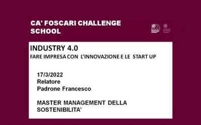 Fare impresa con  l’innovazione e le  start up